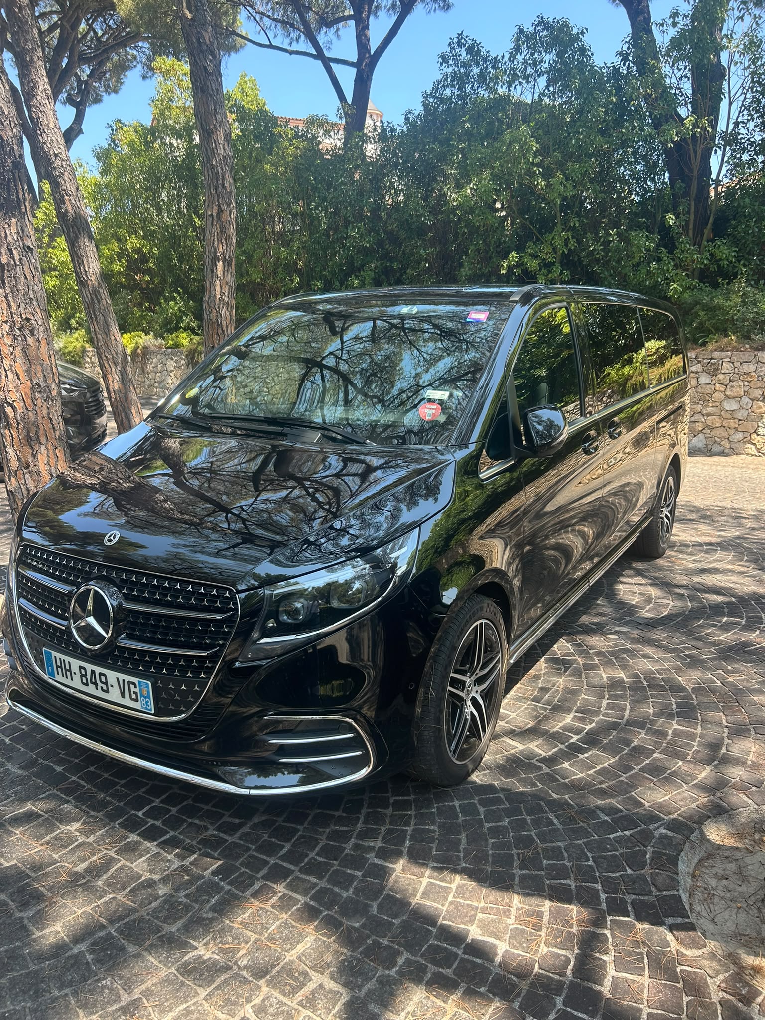 Mercedes Classe V noir AM Prestige VTC